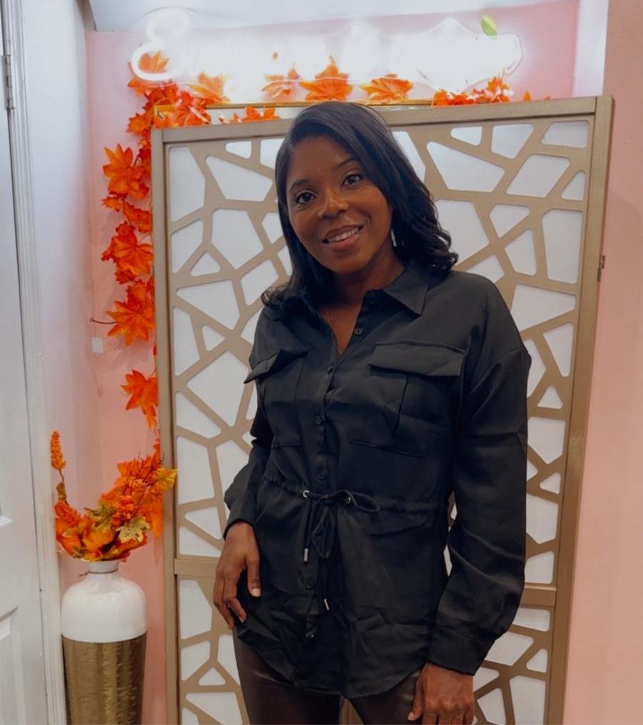 Button down tie waist