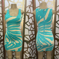 JACQUARD MINI DRESS