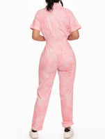 Pink jumpsuit