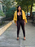 Mustard WOOL JACKET