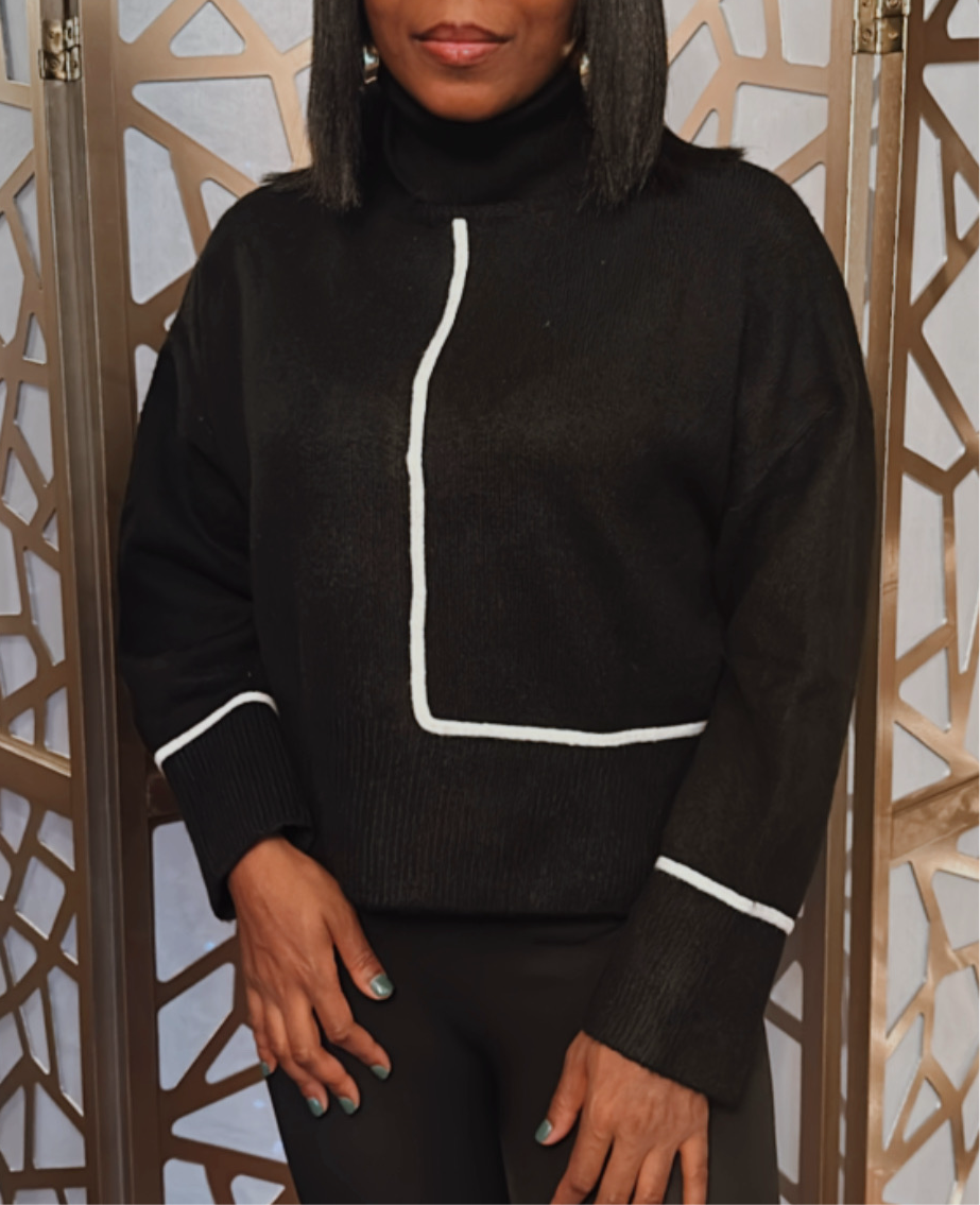 Ruby oversized turtle neck