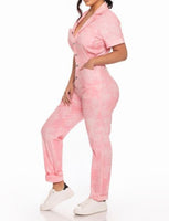 Pink jumpsuit