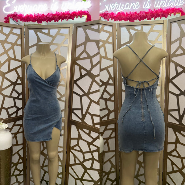 Crisscross dress