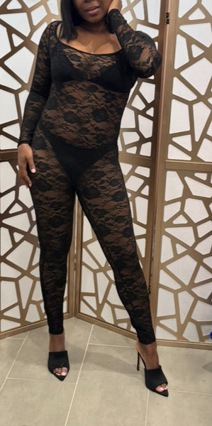 Lace jumpsuit