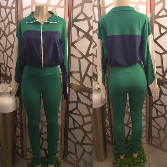 Green two piece set