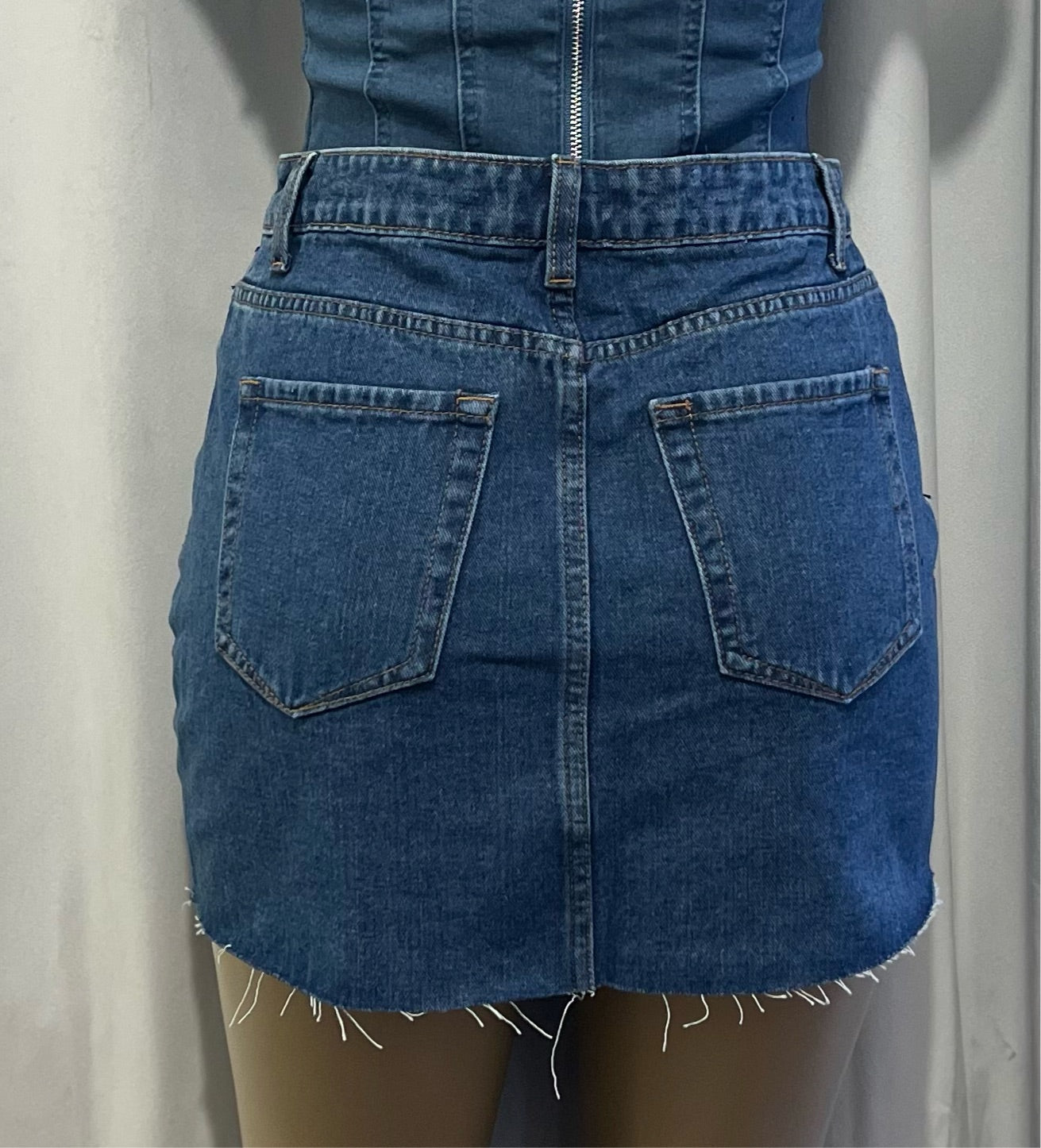 Denim skirt