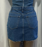 Denim skirt