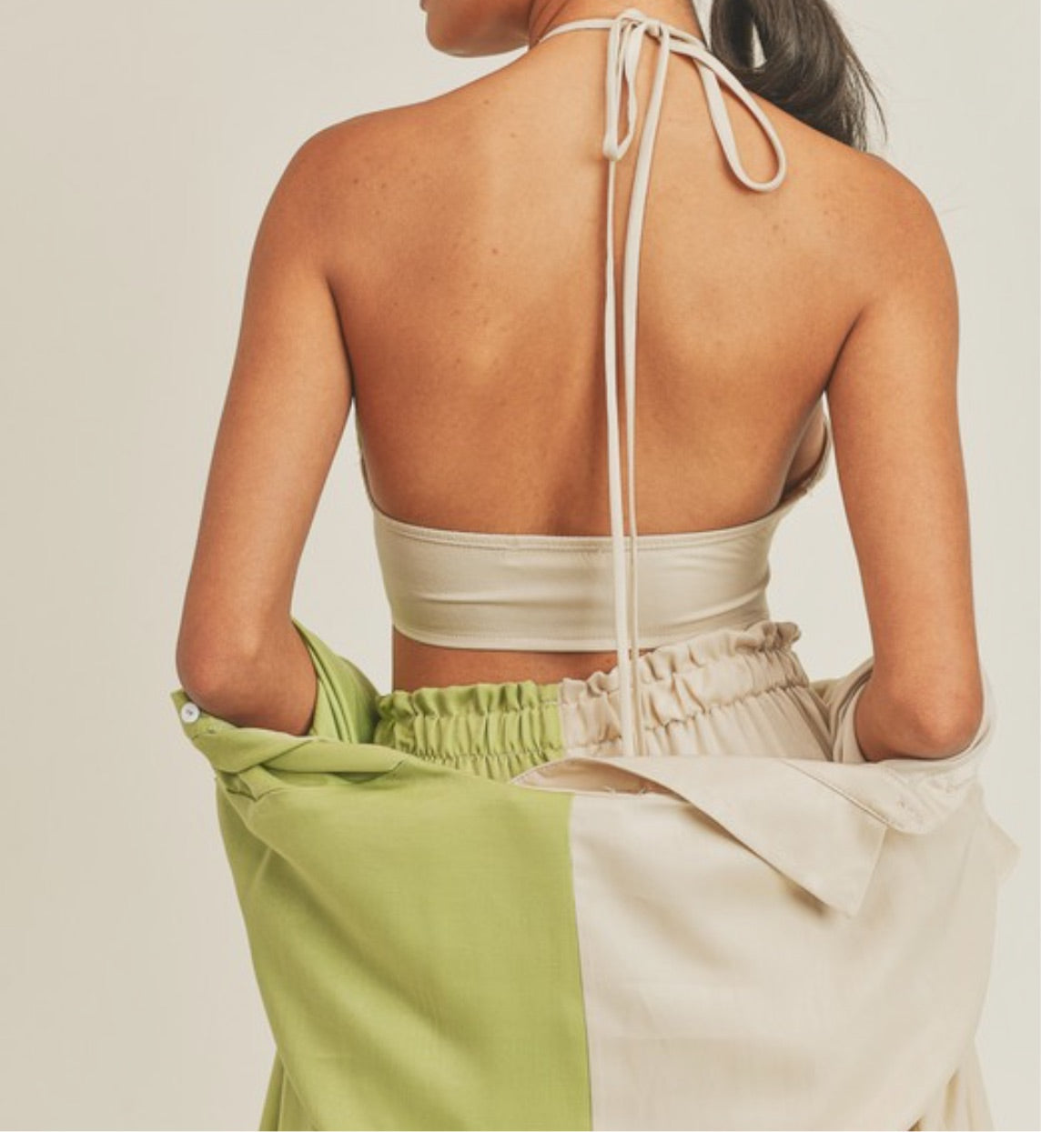 Two-tone three piece