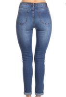 High rise jeans