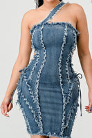 Denim dress