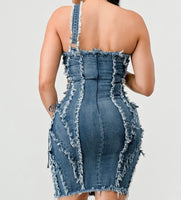 Denim dress