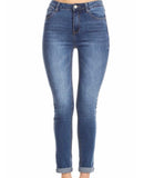 High rise jeans